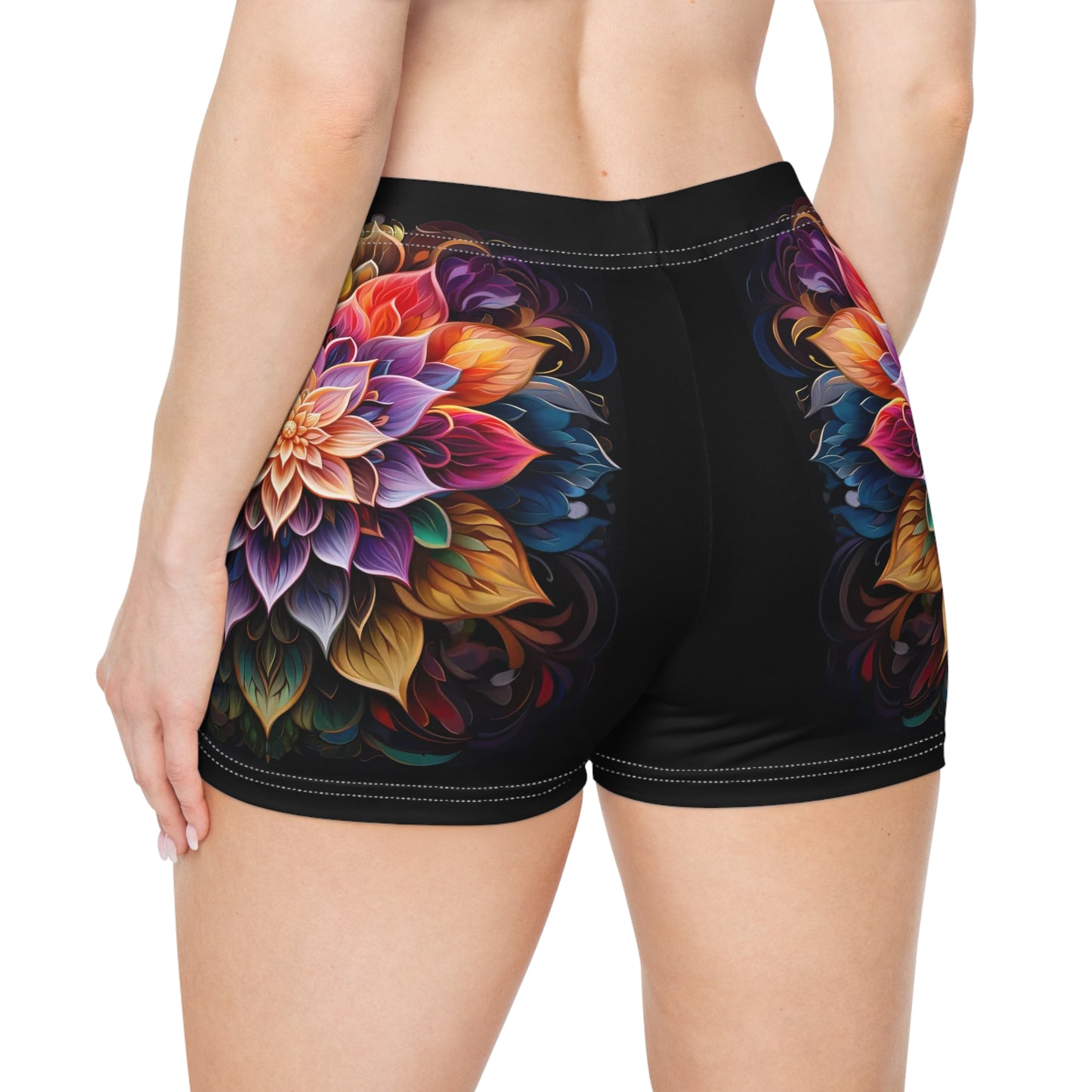 Lotus Mandala - Artistic Shorts