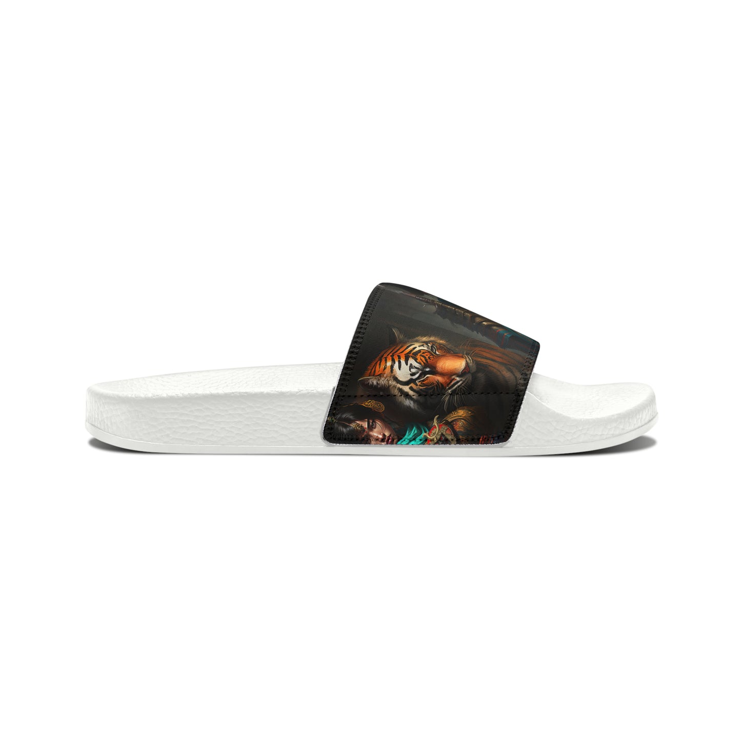 Bengal Tiger Goddess - Men's Slides