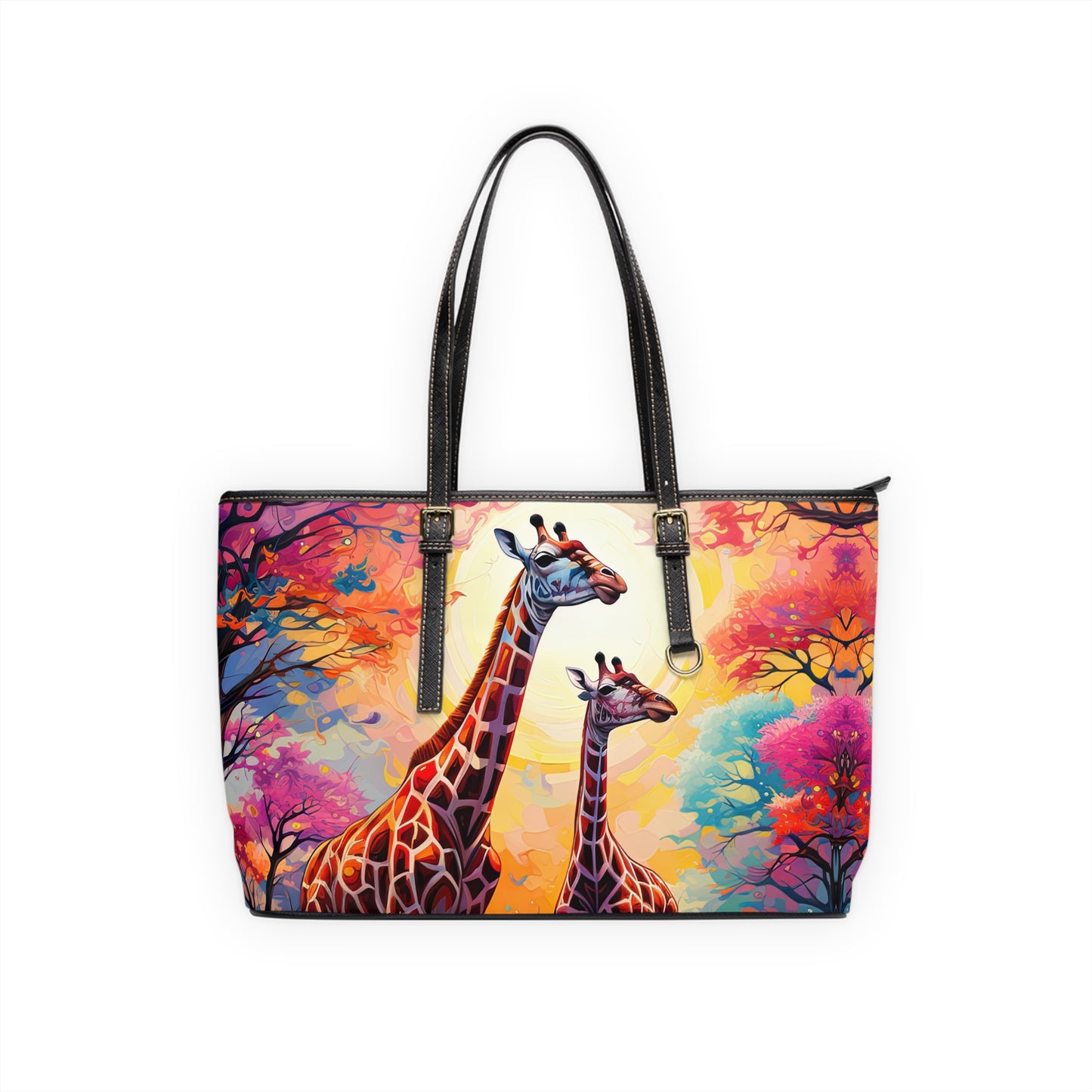 Giraffe Sunrise - Big Bag