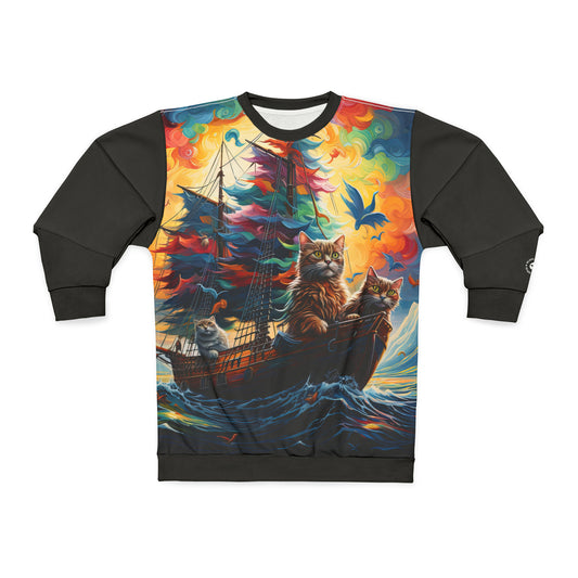 Sea Cats - Artistic Sweatshirt