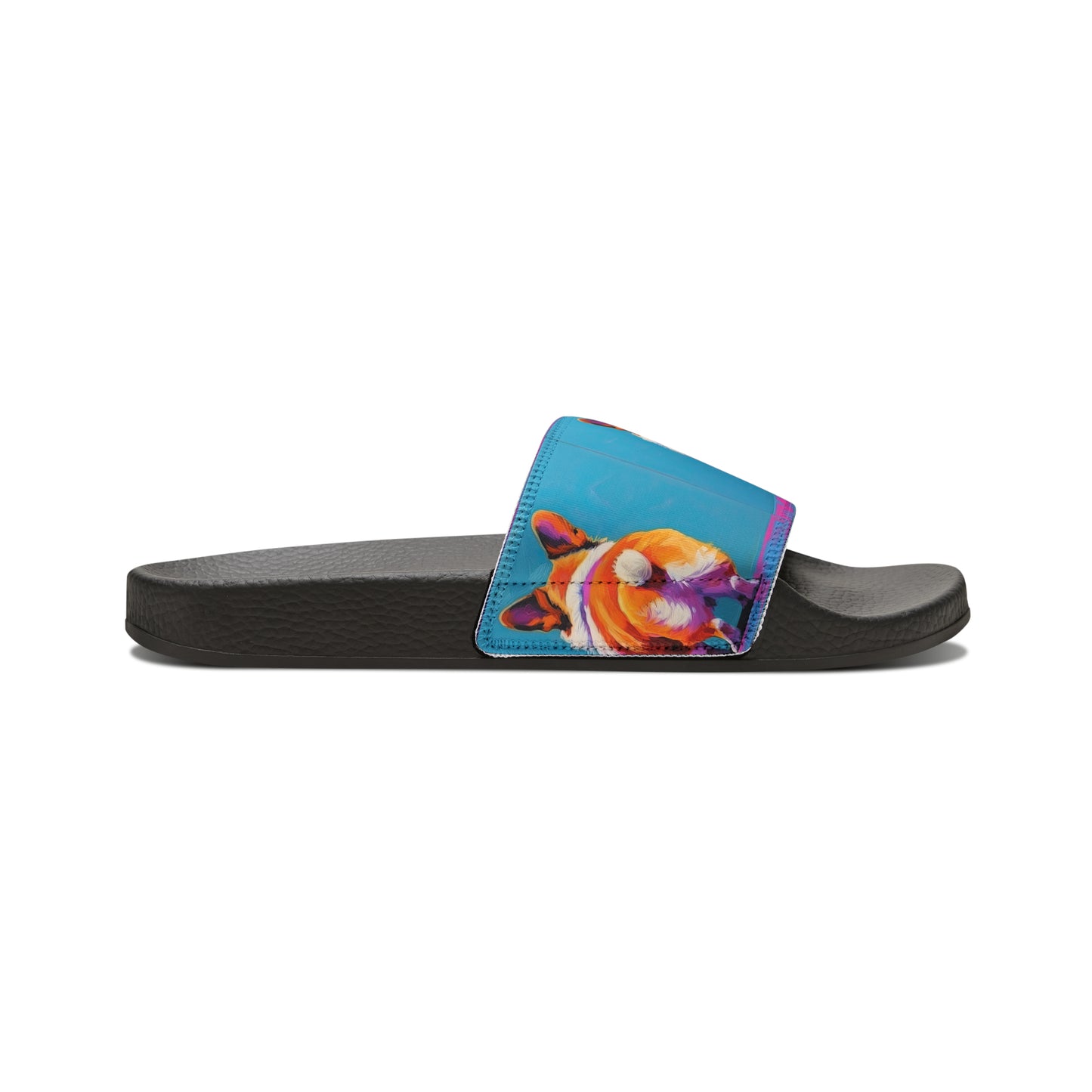 Corgi Butt Blues - Men's Slides