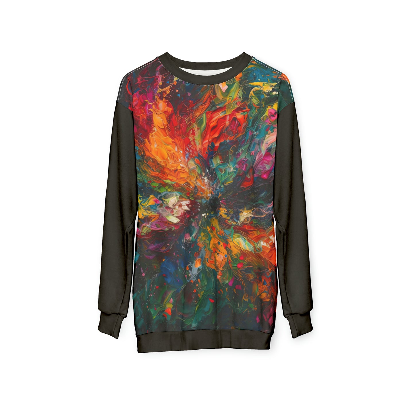 Colorized Dark Energy - Artistic Sweatshirt