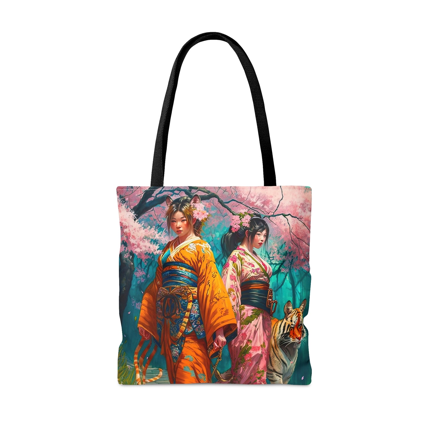 Tiger Geishas - Artistic Tote Bag