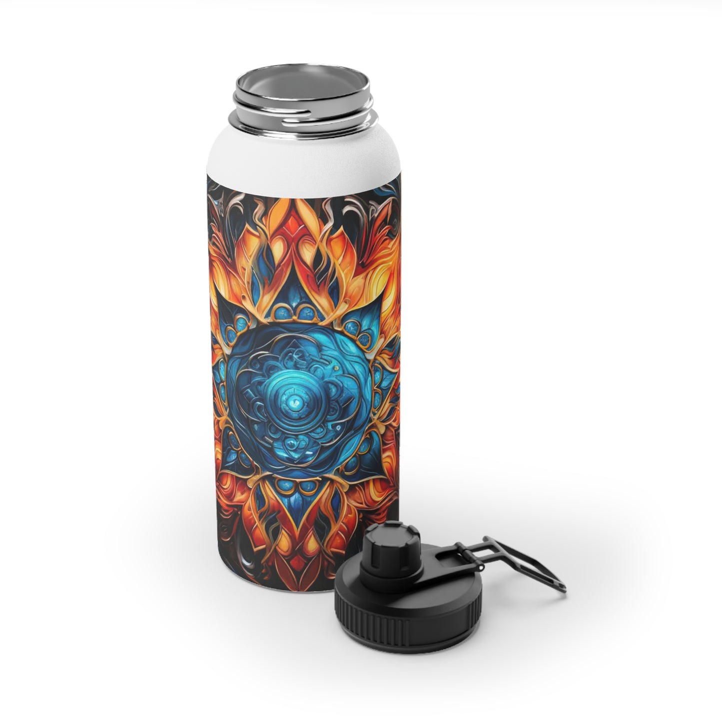 Fire and Ice - Water Bottle