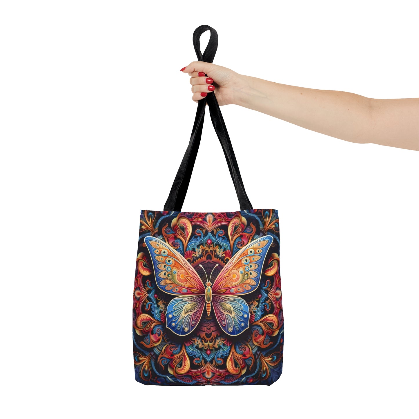 Butterfly Mandala - Artistic Tote Bag