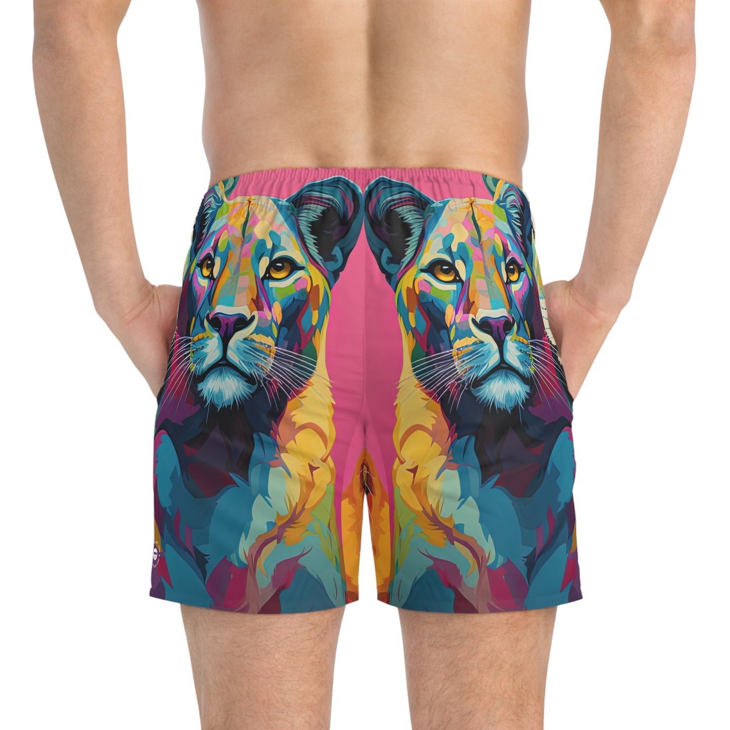 Lion Pride - Artsy Swim Trunks