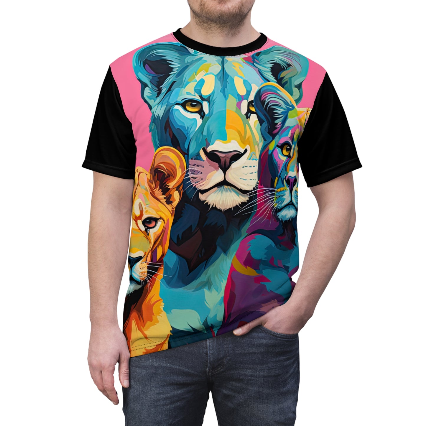 Lion Pride in Black - Fashion Tee