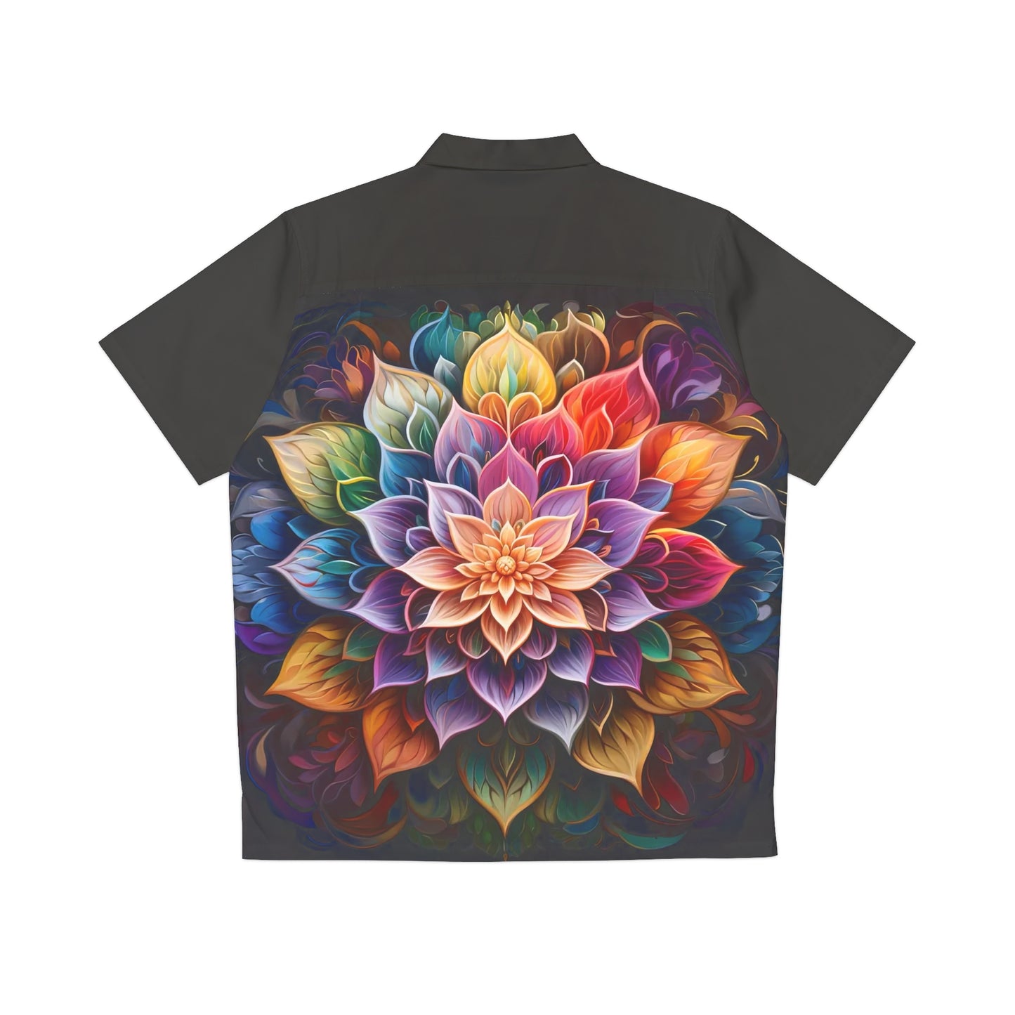 Lotus Mandala Left - California Chill Shirt