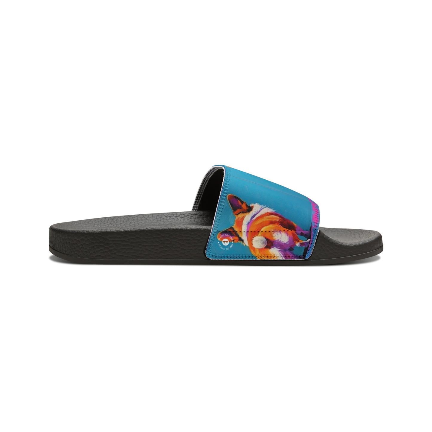 Corgi Butt Blues - Men's Slides