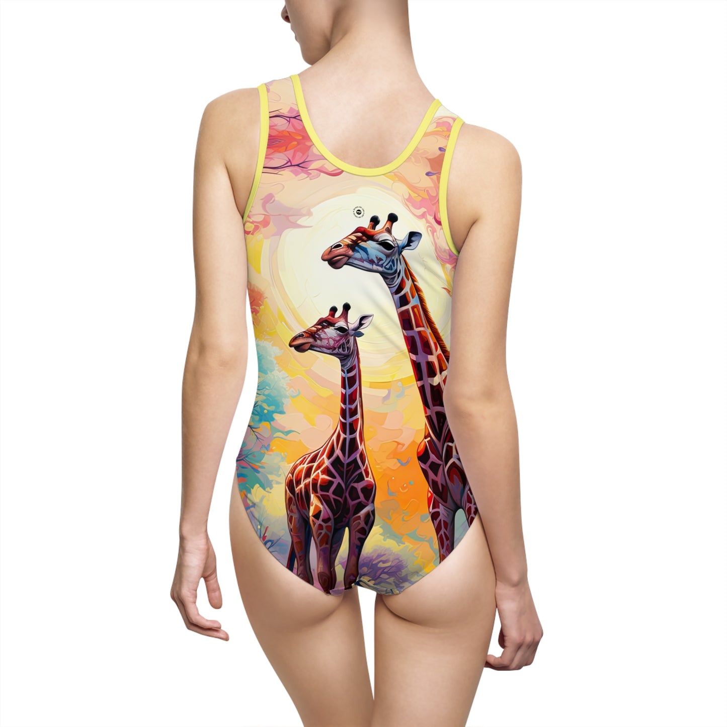 Giraffe Sunrise - Classic One-Piece