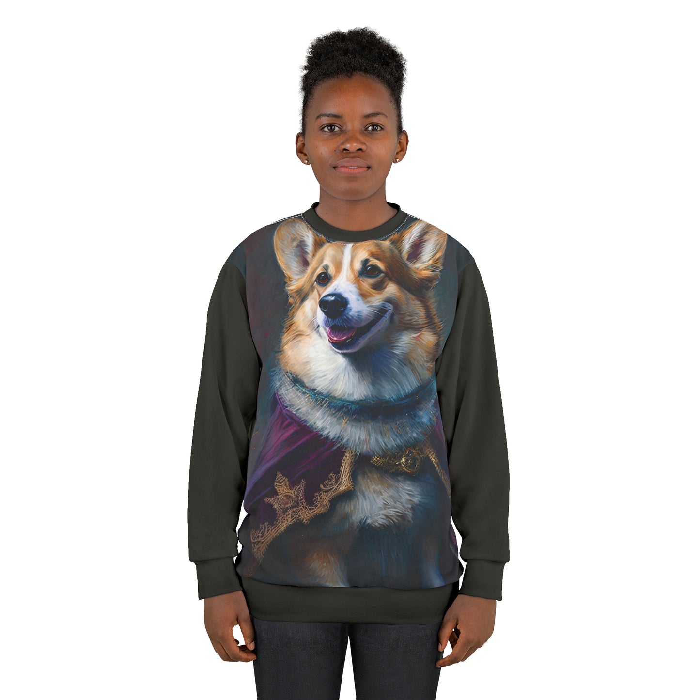 Corgi Royalty - Artistic Sweatshirt