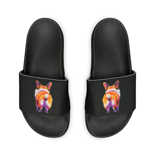 Corgi Butt - Men's Slides