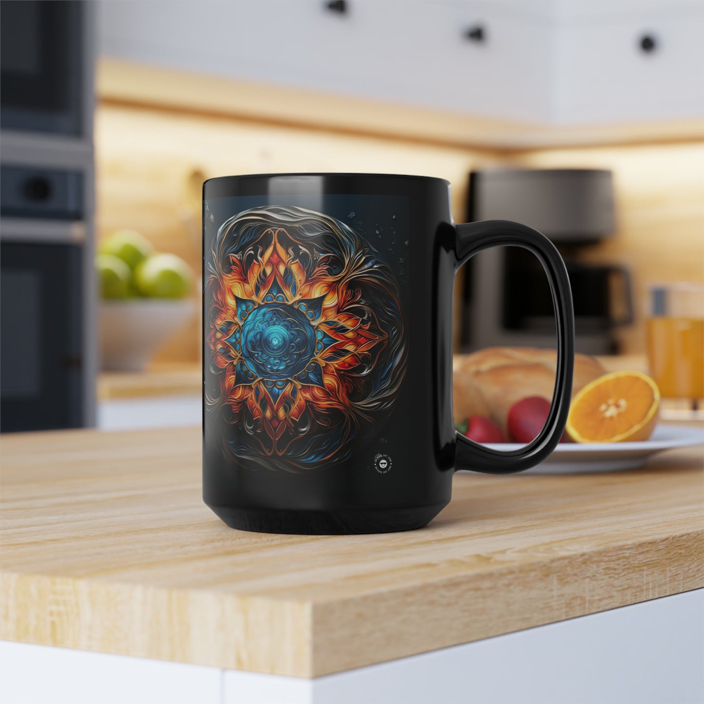 Fire and Ice - Mug Art