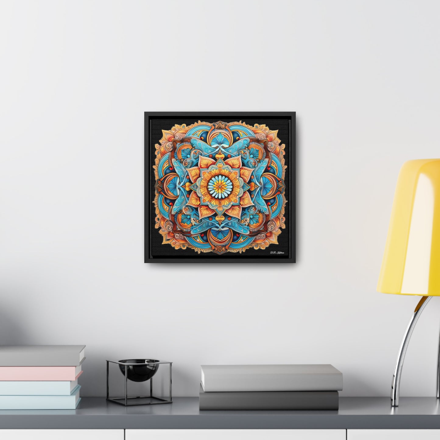 Winged Mandala on Canvas