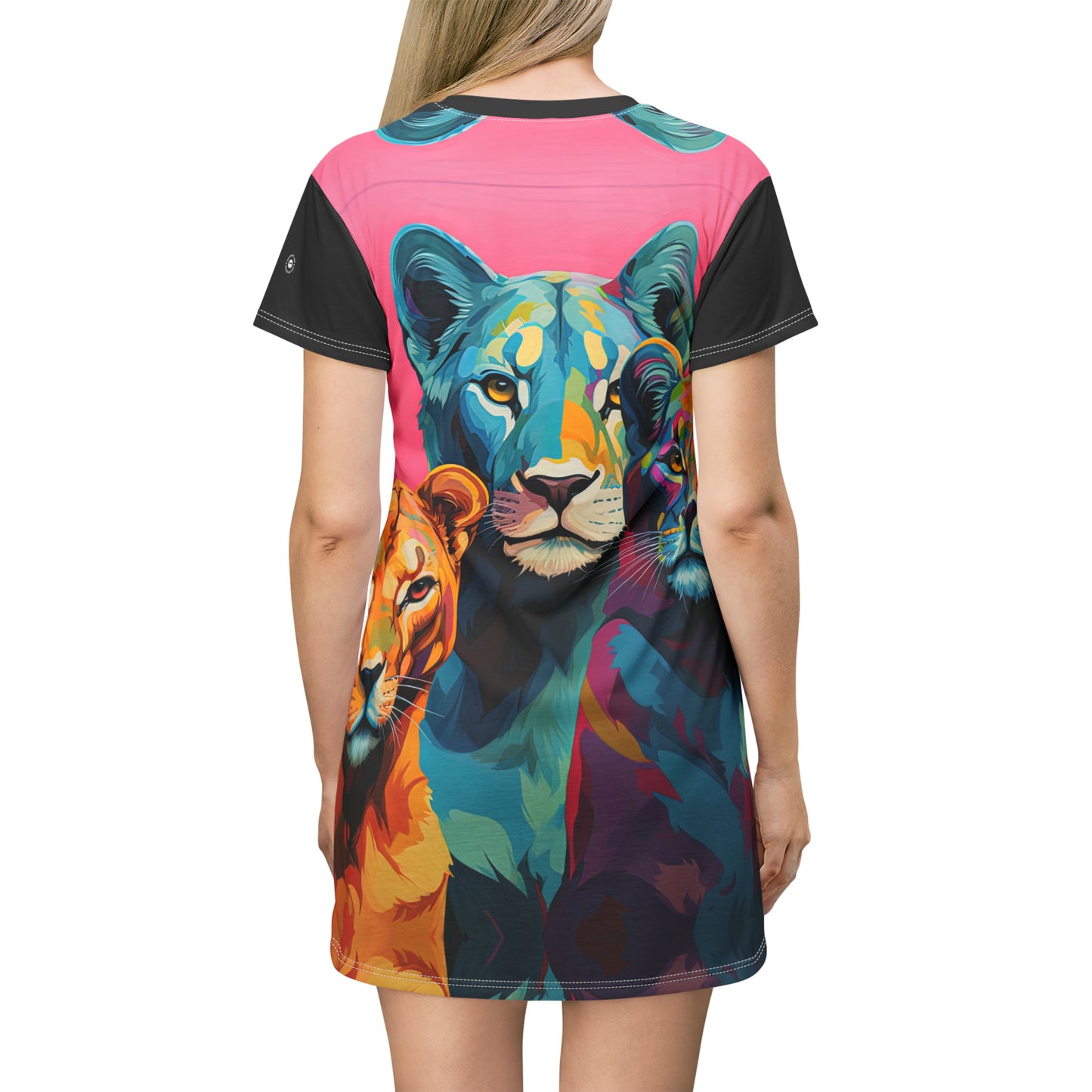 Lion Pride - Artsy T-Shirt Dress