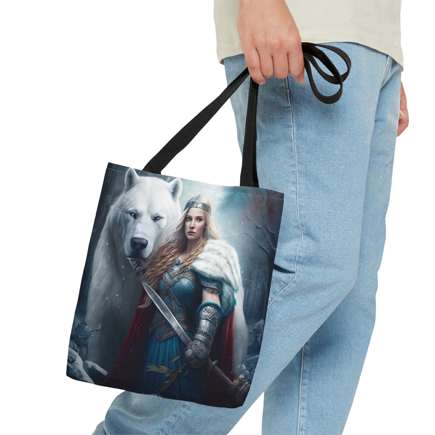 Polar Bear Baroness - Artistic Tote Bag