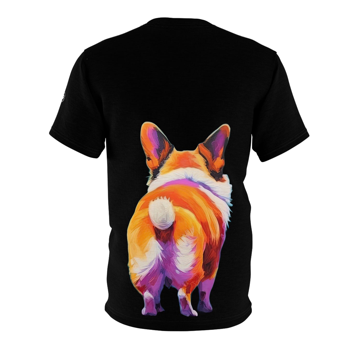 Corgi Butt in Black - Fashion Tee