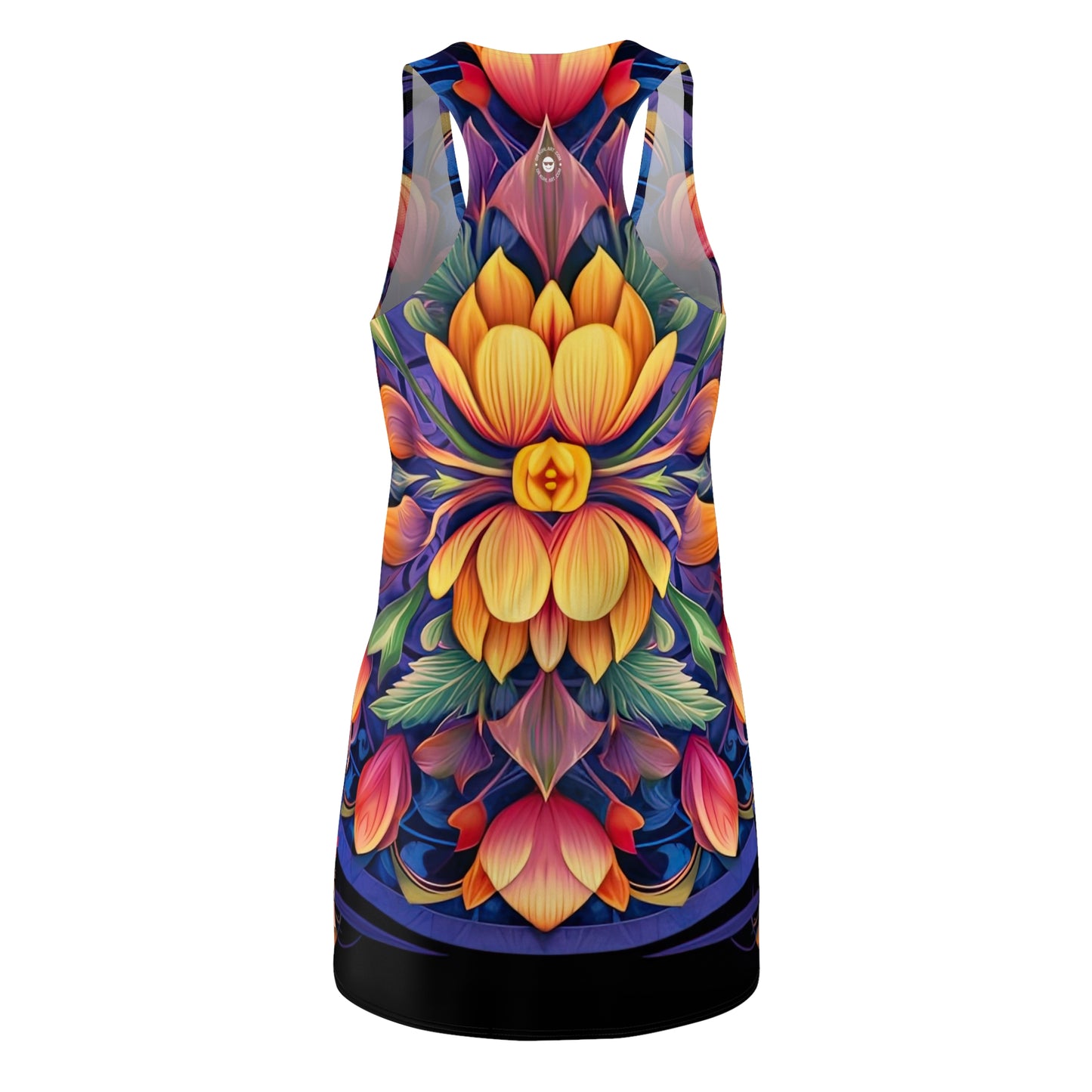 Tulip Mandala - Artistic Racerback Dress