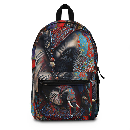 Elephant King - Artsy Backpack