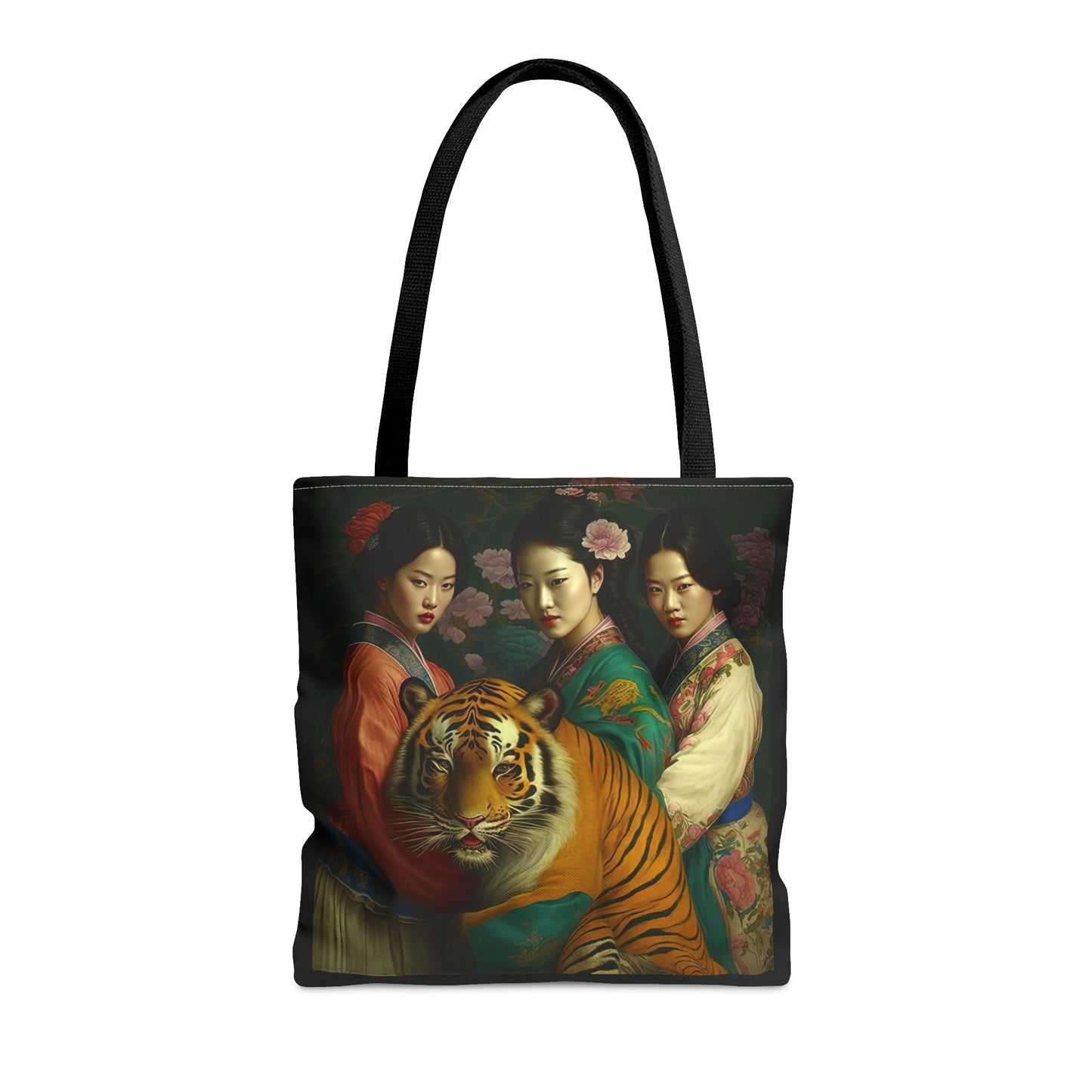 Tiger Girls - Artistic Tote Bag