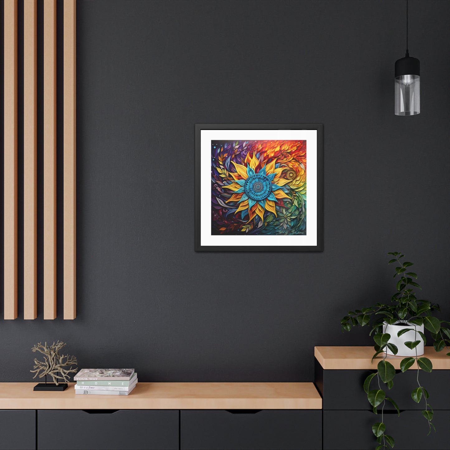 Swirl - Framed Fine Art Print