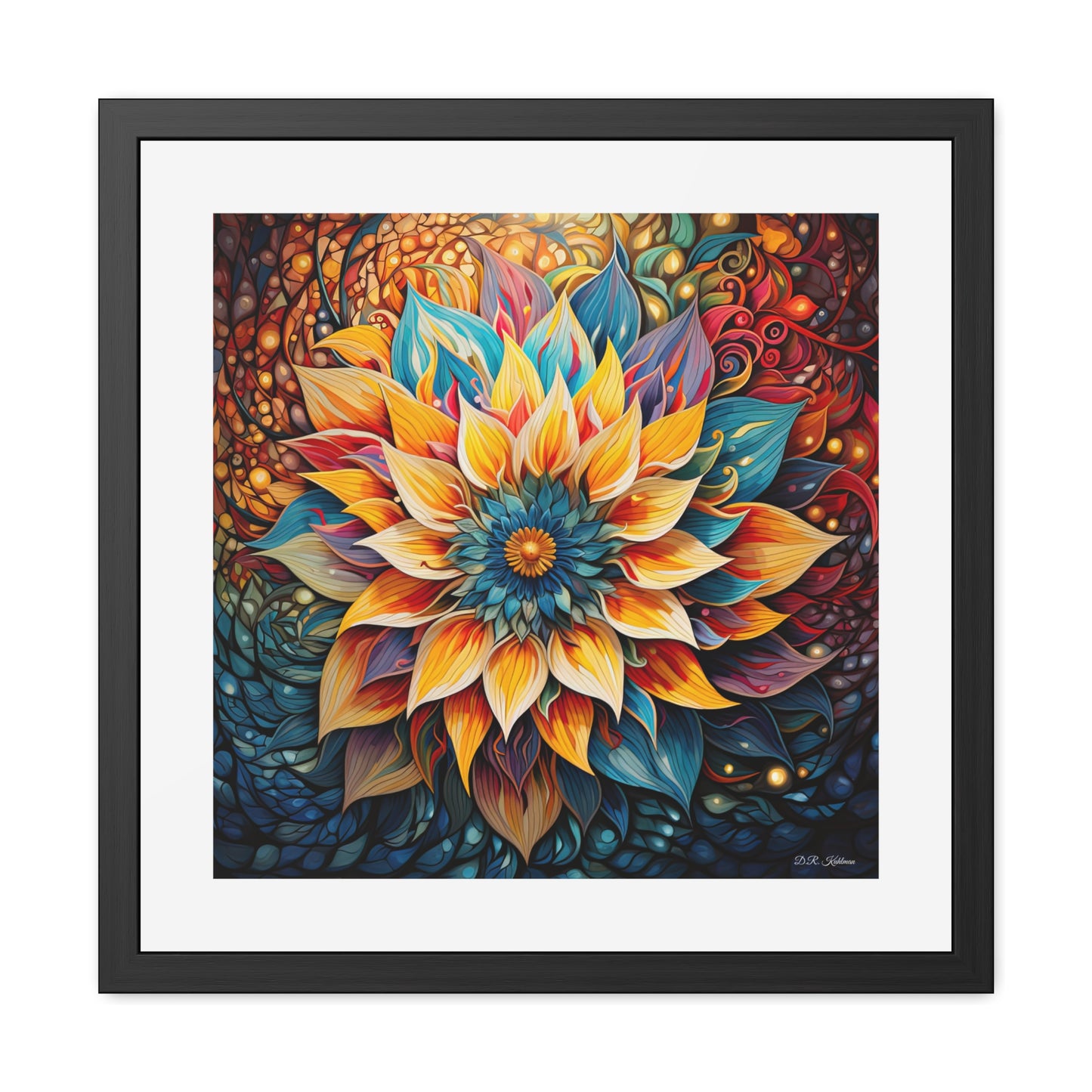 Pulsation - Framed Fine Art Print