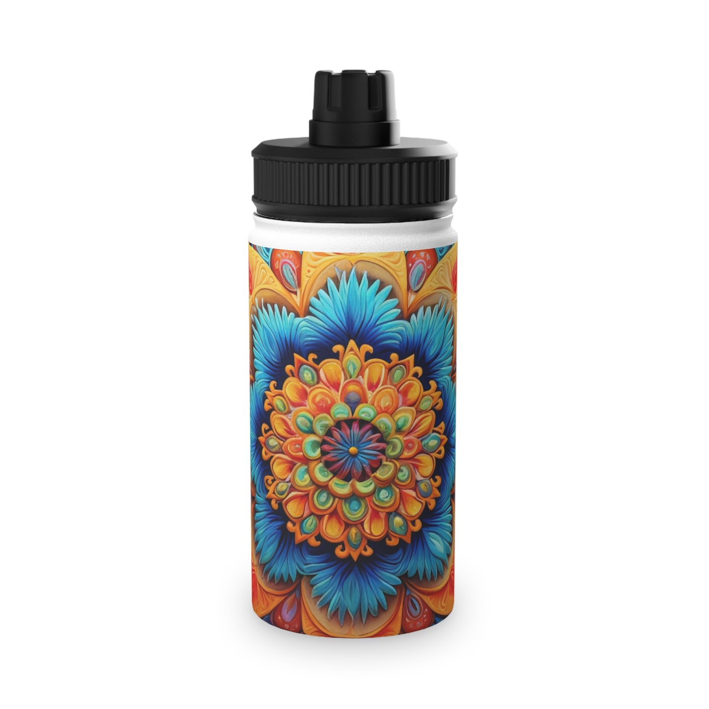 Floral Mandala - Water Bottle