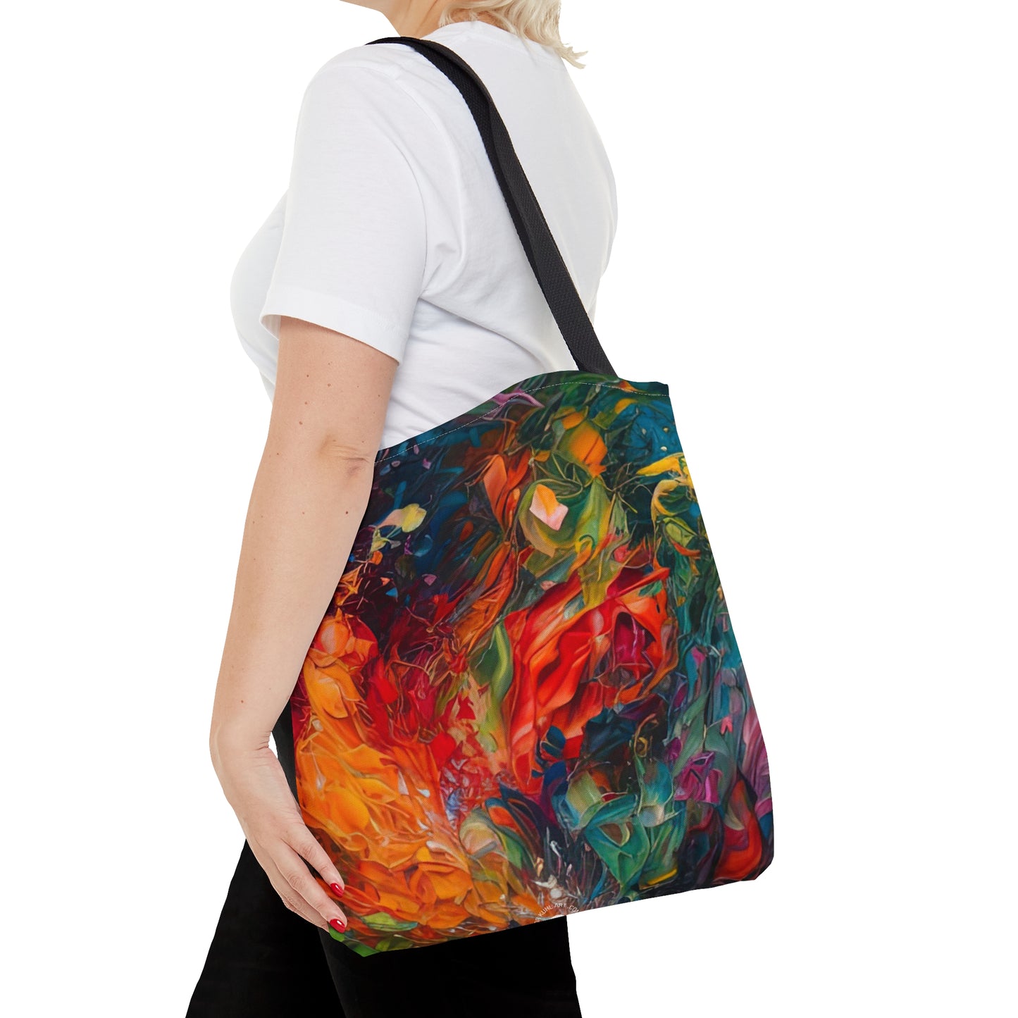 Colorized Dark Energy - Artistic Tote Bag