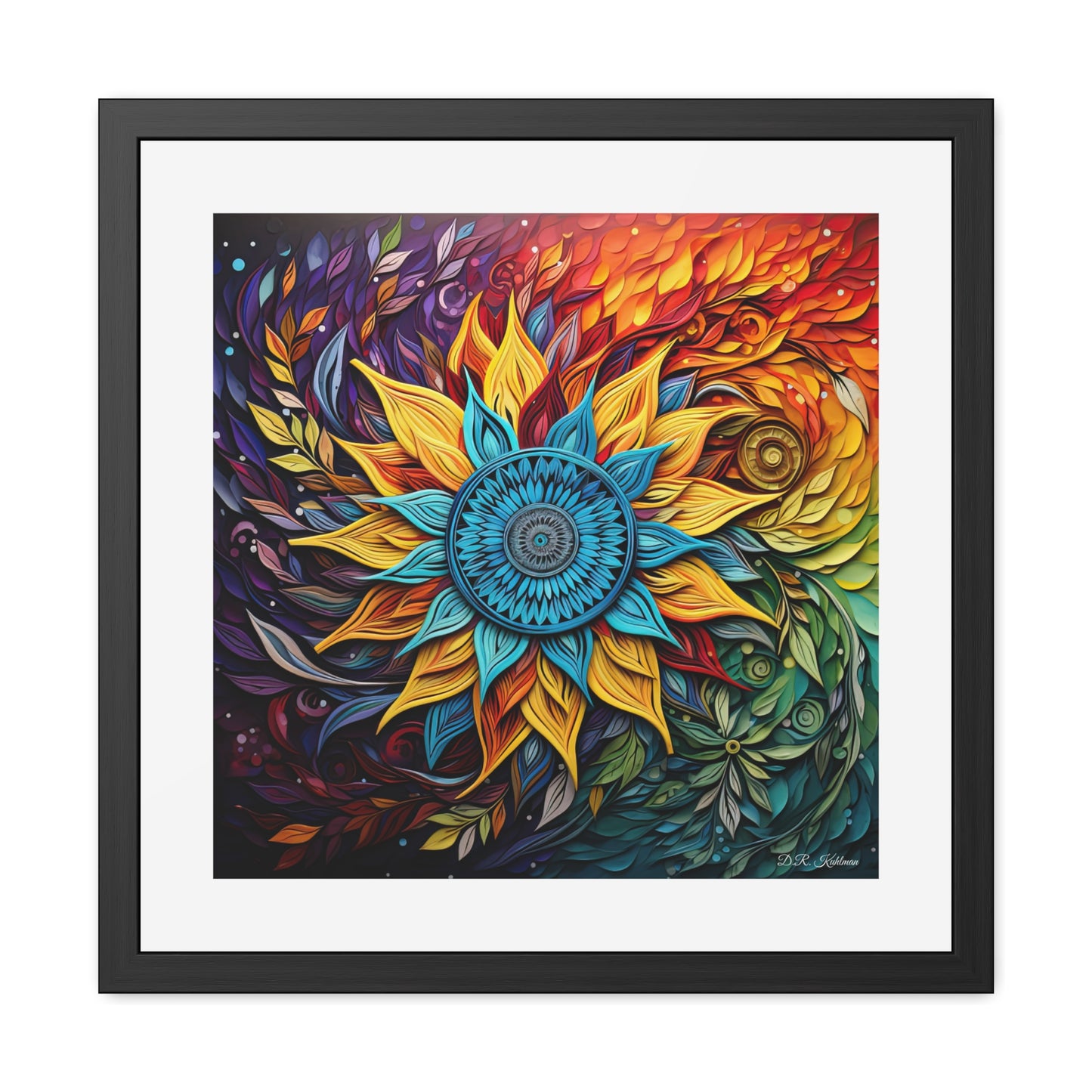 Swirl - Framed Fine Art Print