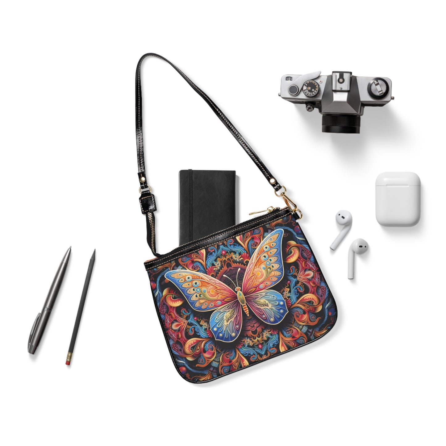 Butterfly Mandala - Small Purse