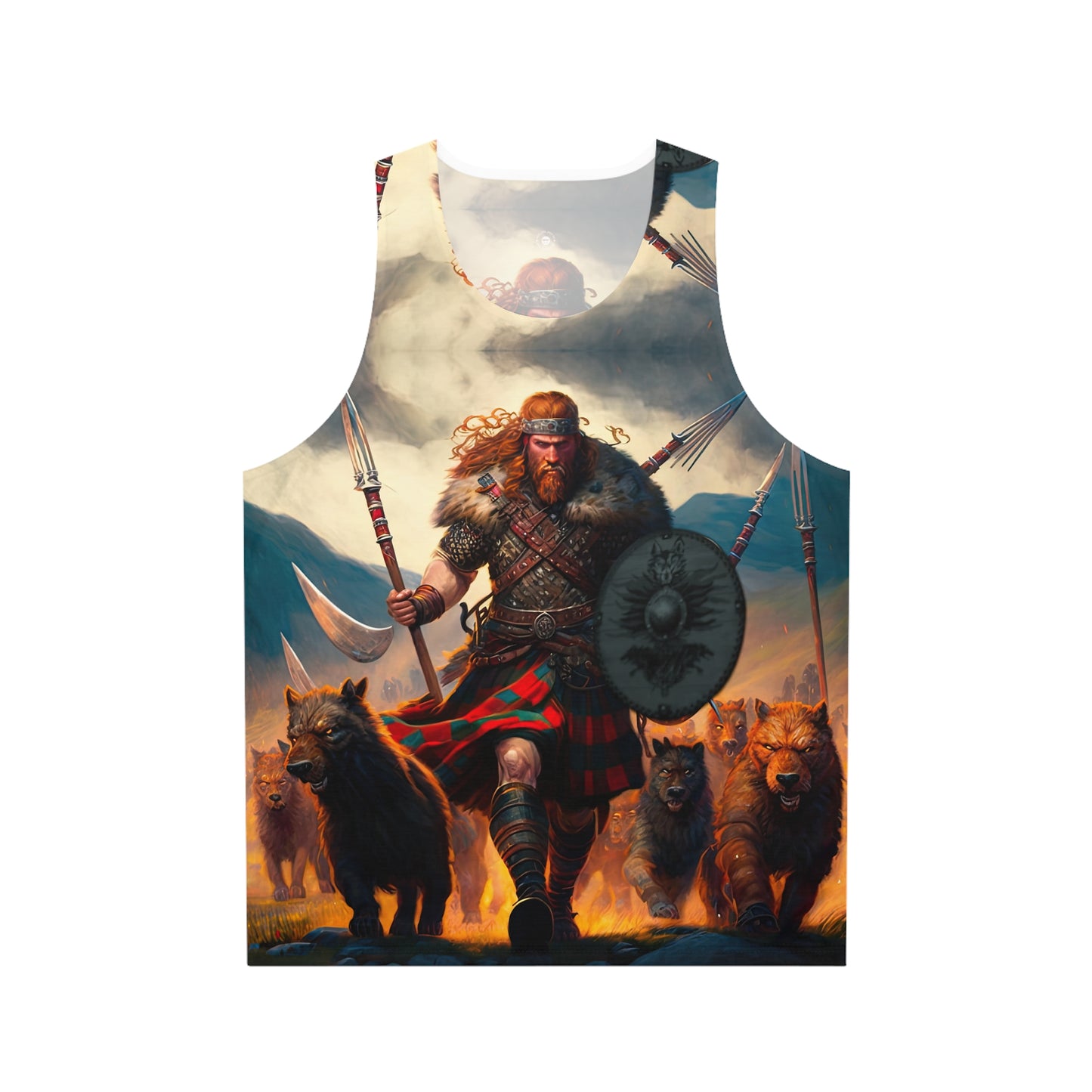 Scottish Battle Dog Pack - Tank Top