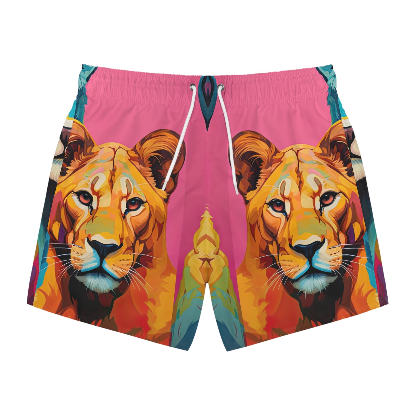 Lion Pride - Artsy Swim Trunks