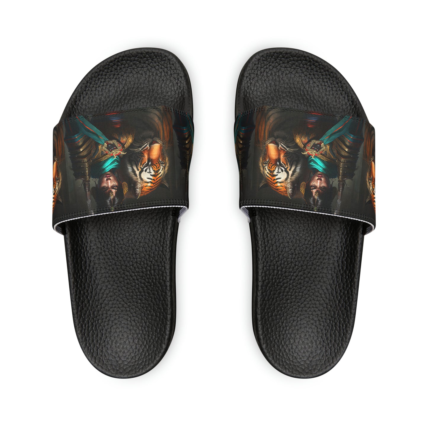 Bengal Tiger Goddess - Men's Slides