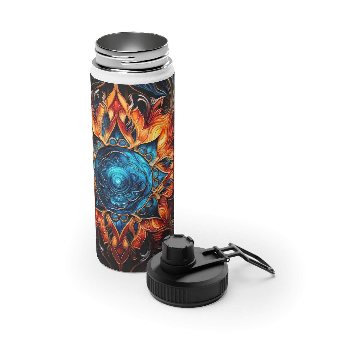 Fire and Ice - Water Bottle