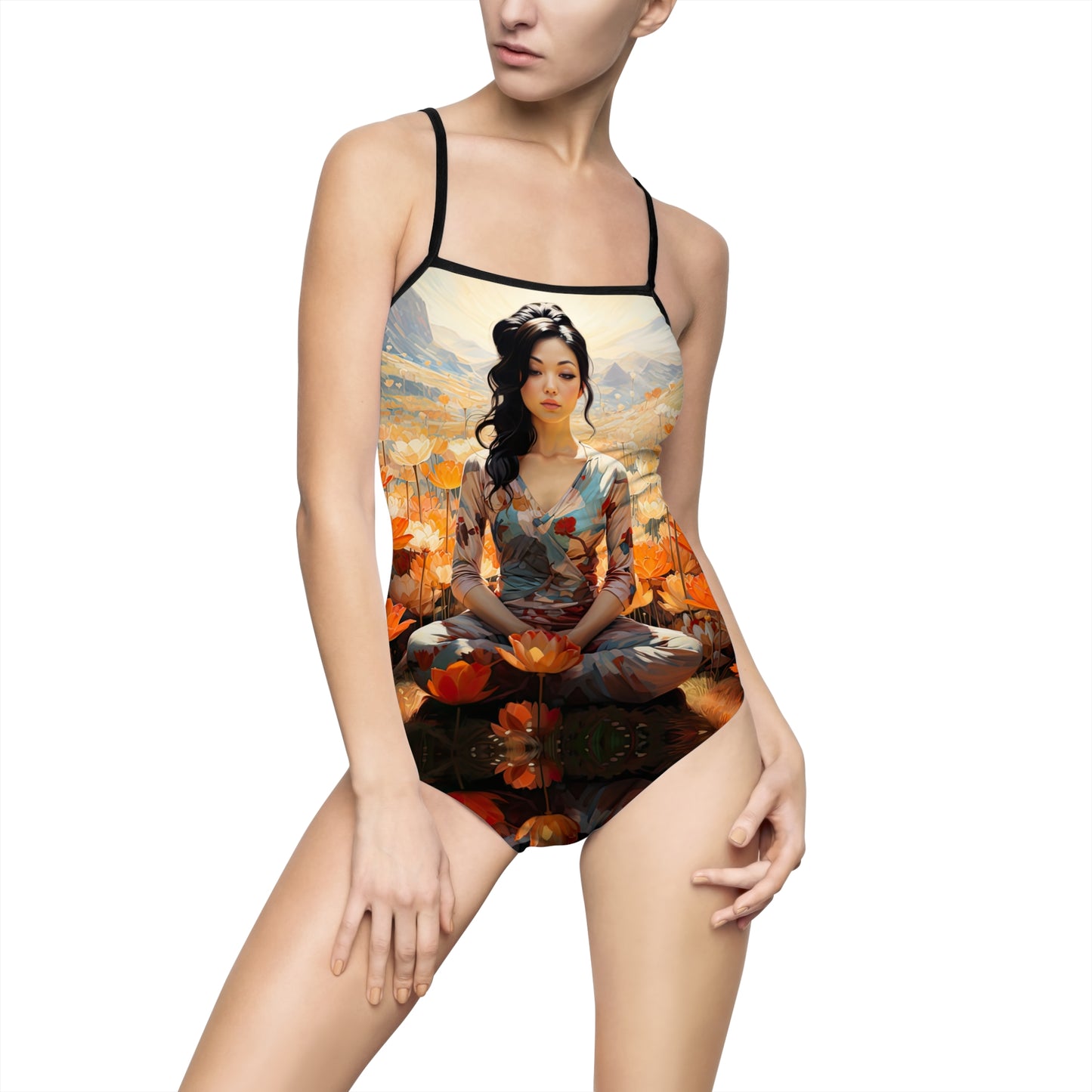 Enlotusment - Artsy One-Piece