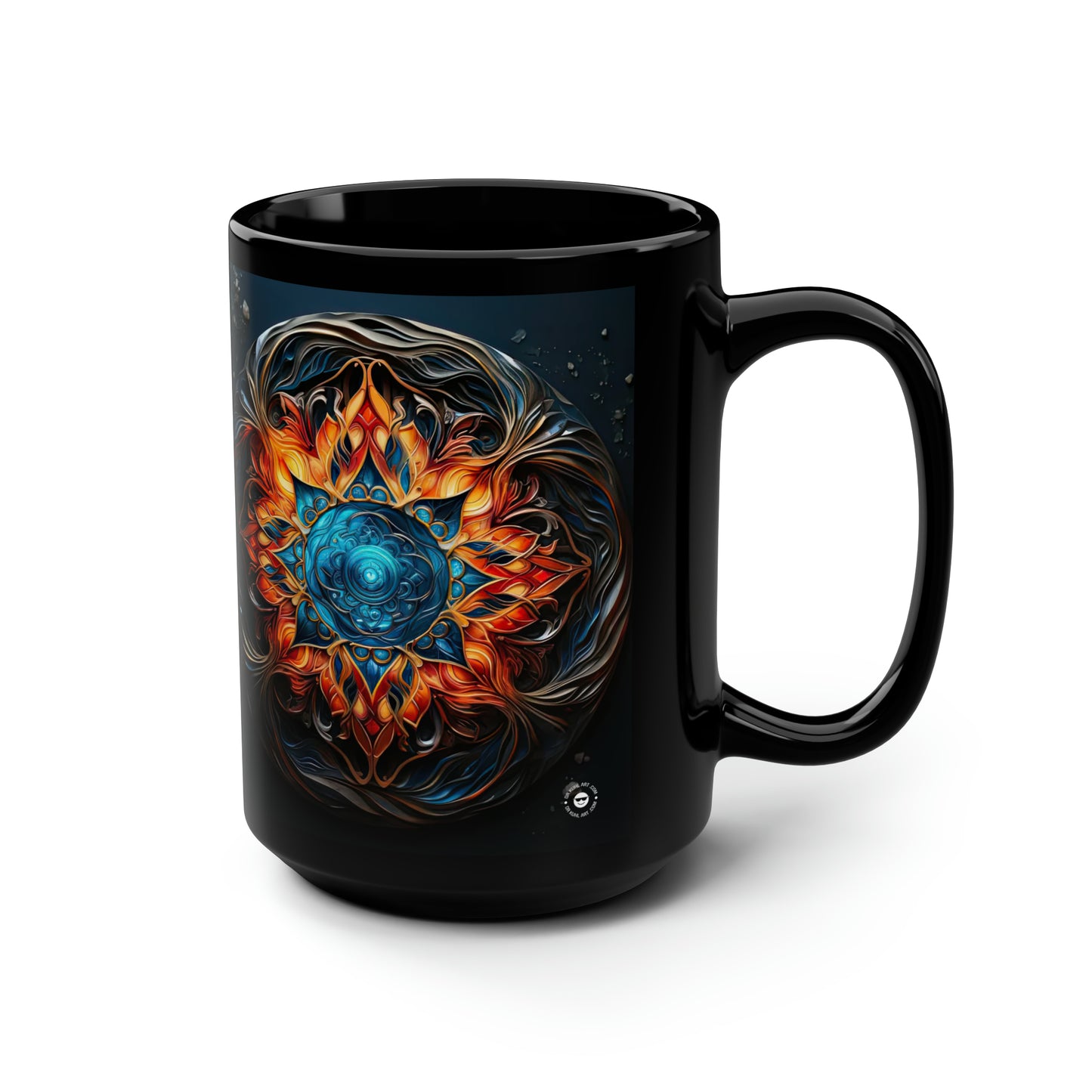 Fire and Ice - Mug Art