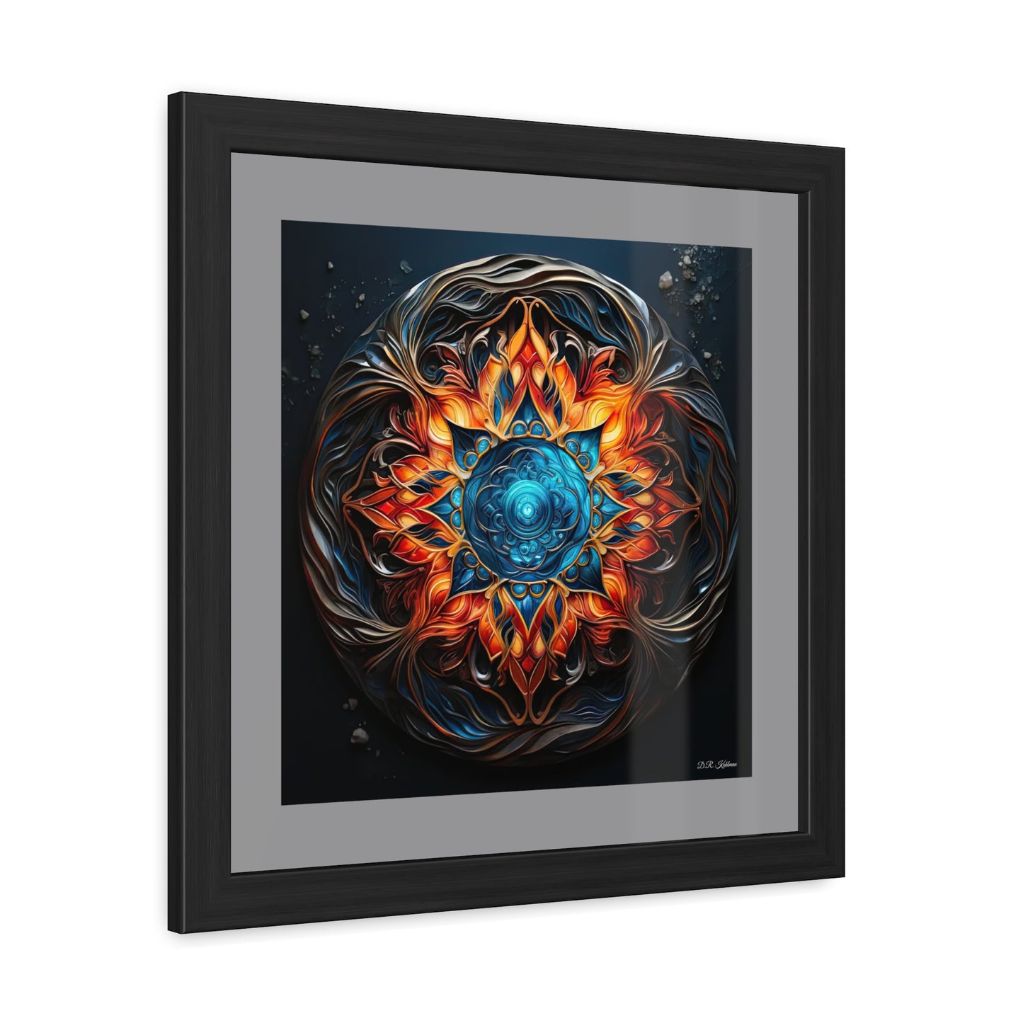 Fire and Ice - Framed Fine Art Print