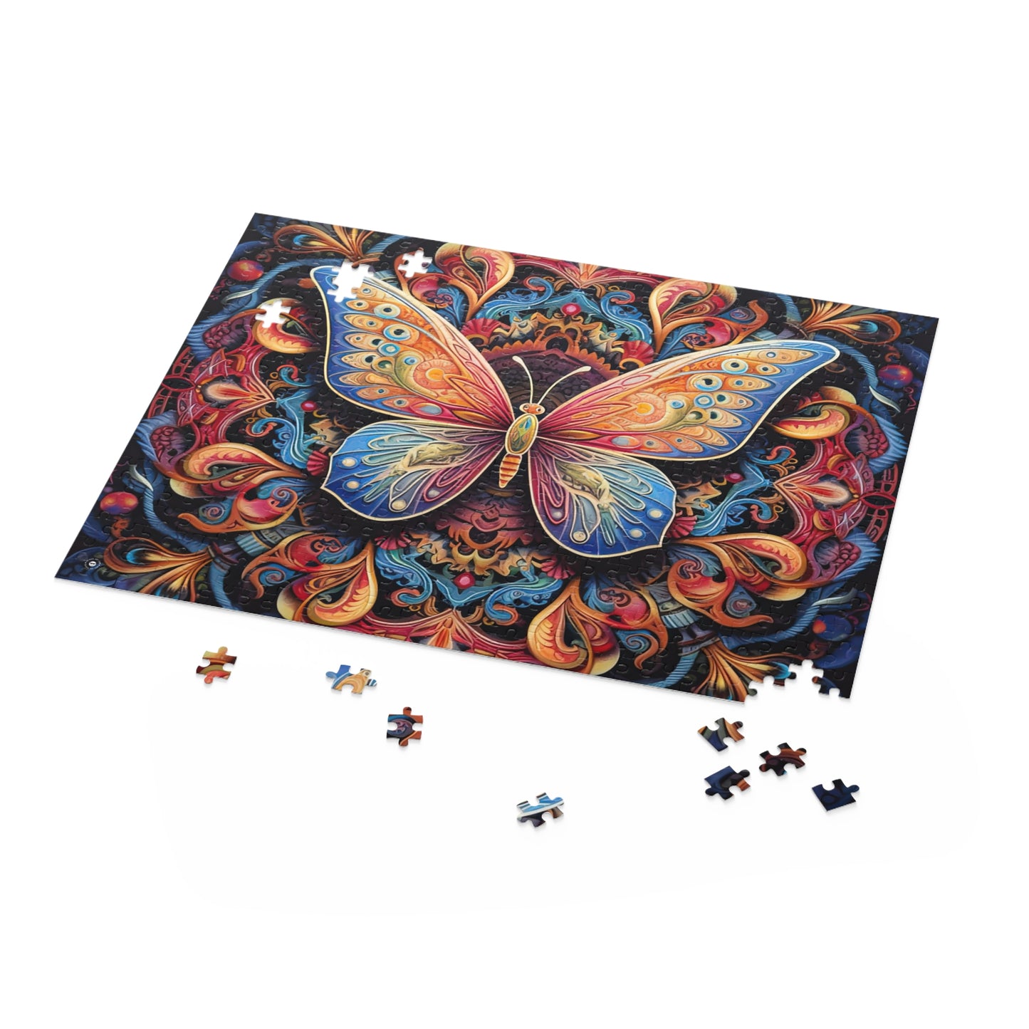 Butterfly Mandala - Jigsaw Puzzle