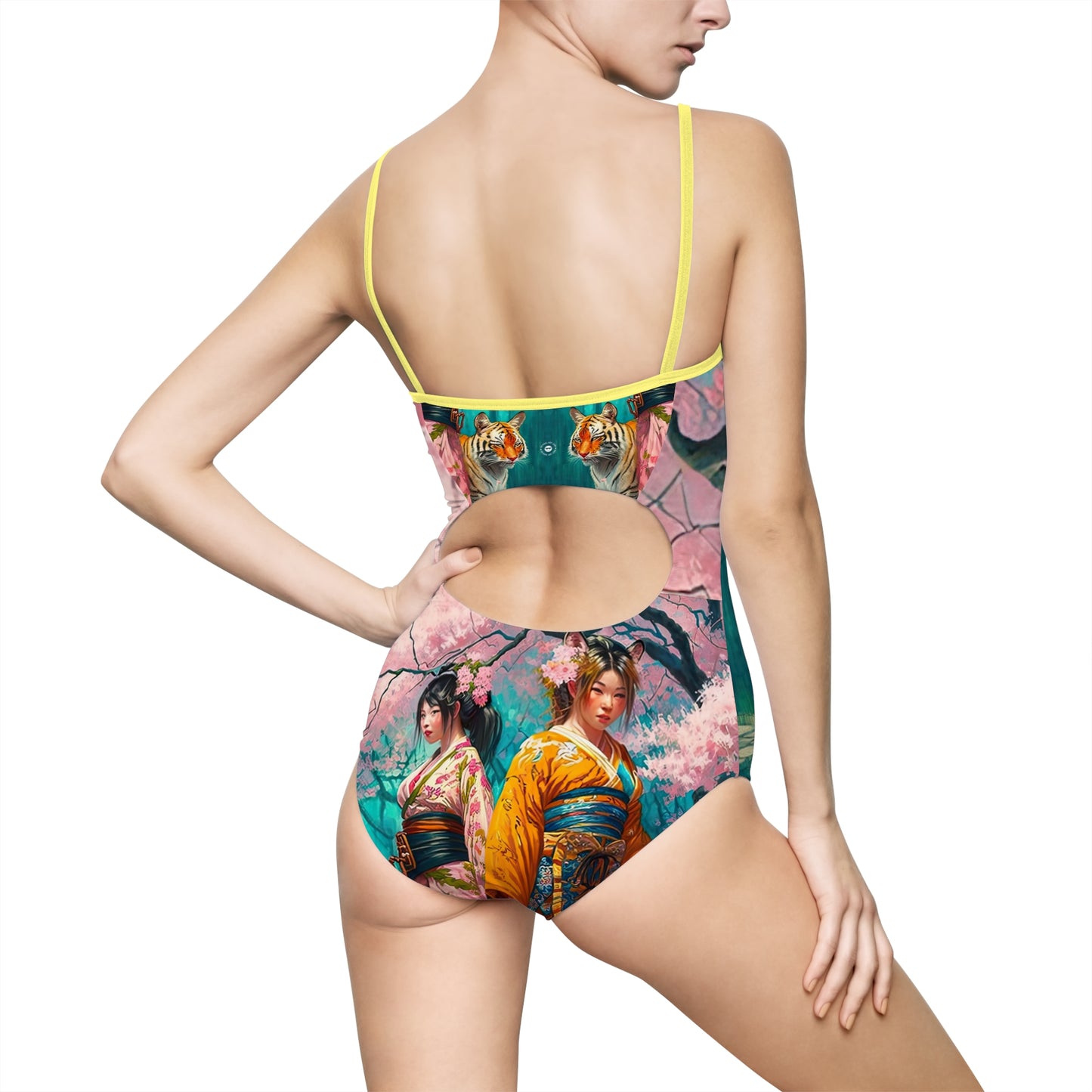 Tiger Geishas - Artsy One-Piece