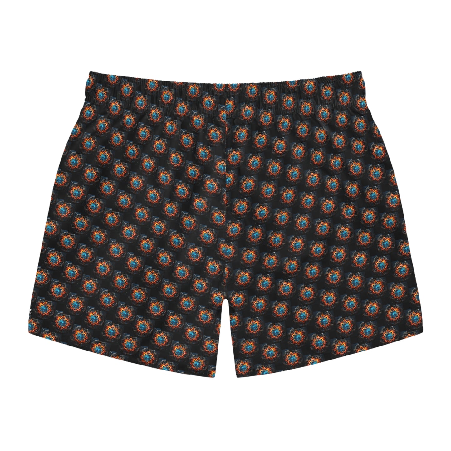 Fire and Ice Mosaic - Artsy Swim Trunks