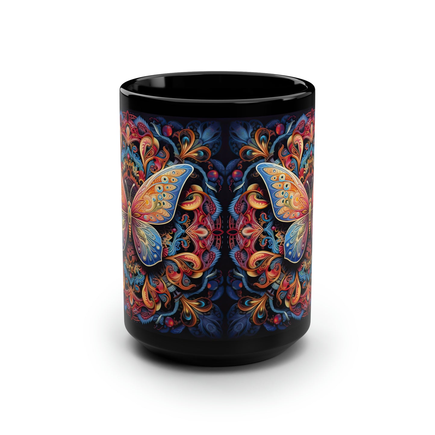 Butterfly Mandala - Mug Art