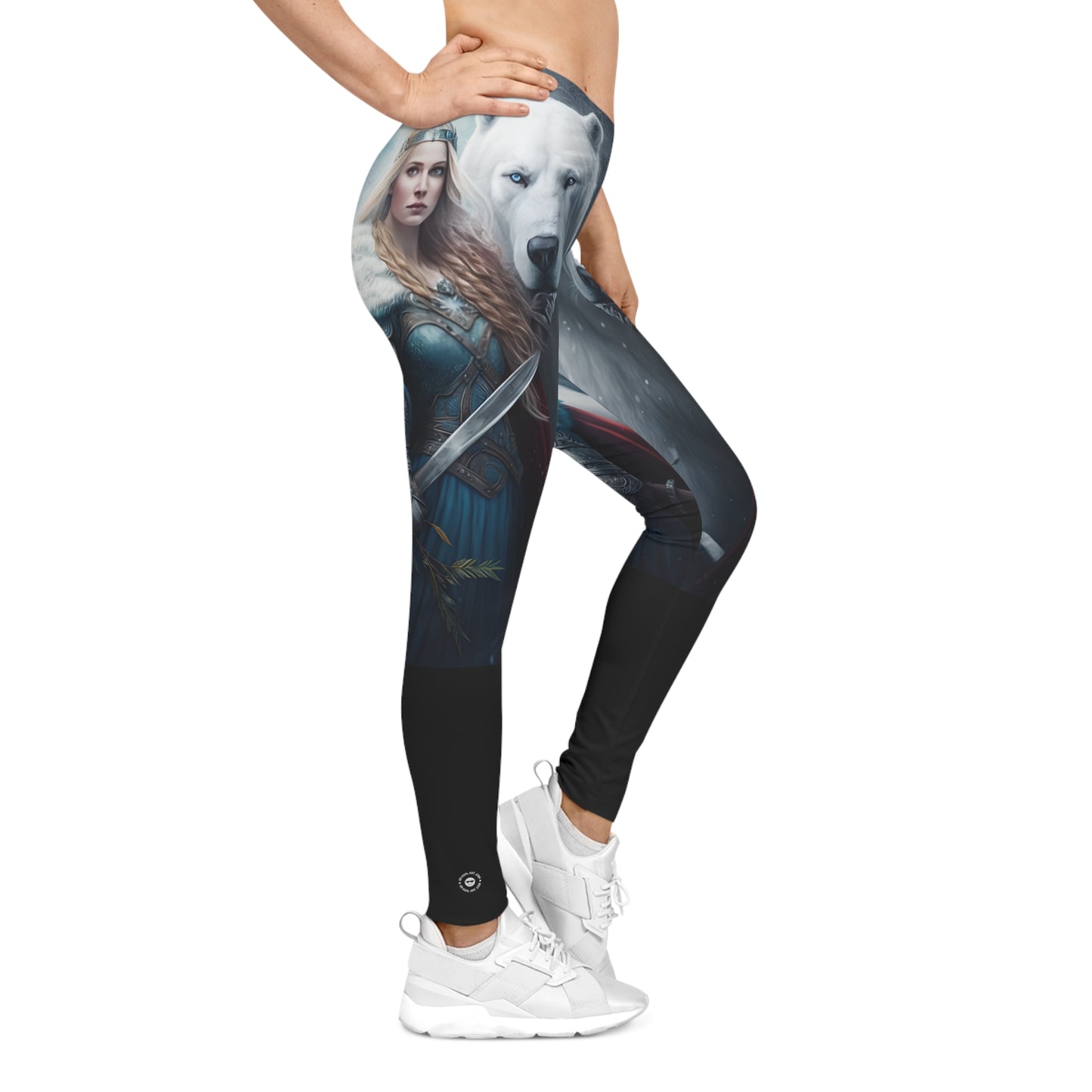 Polar Bear Baroness - Artistic Leggings