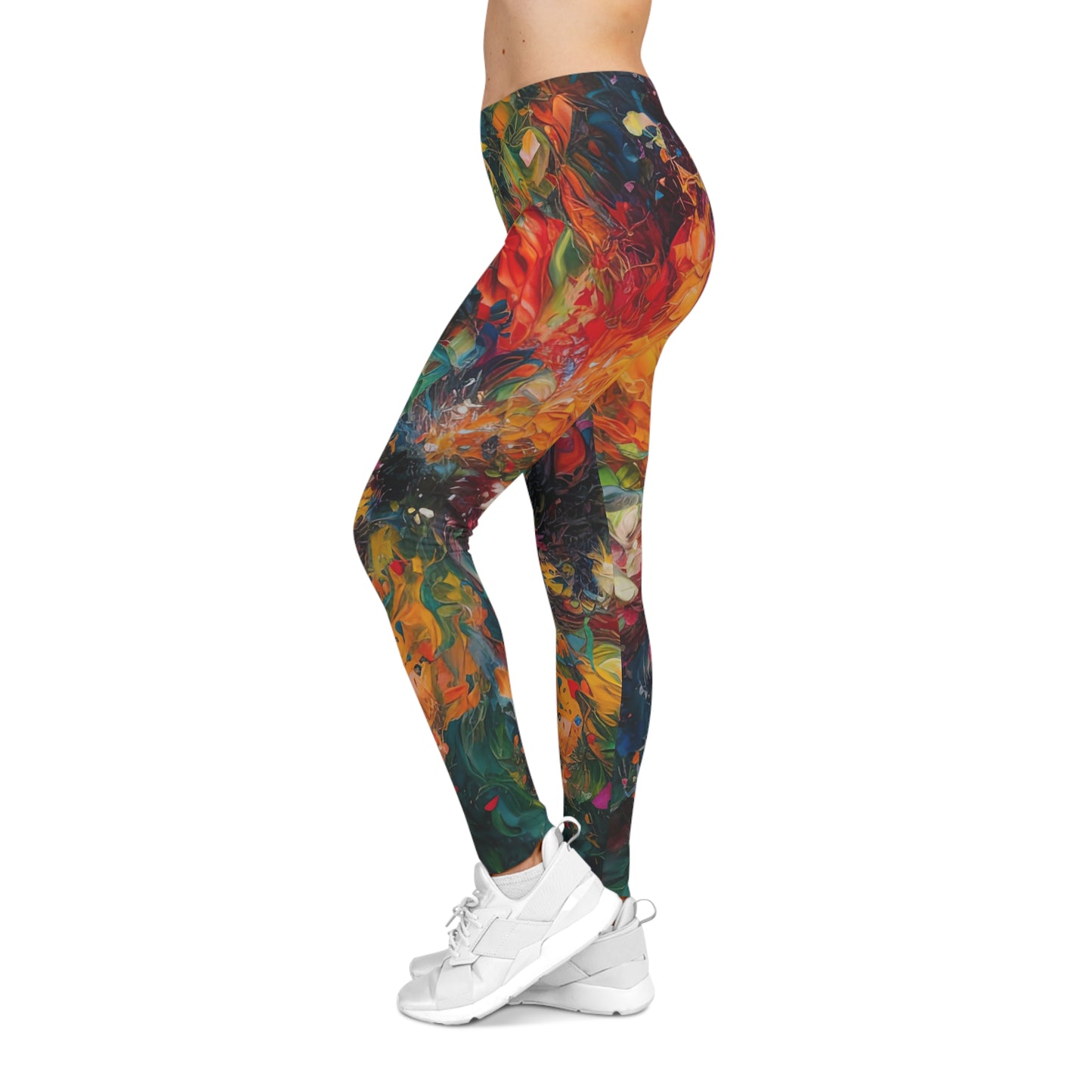 Colorized Dark Energy - Artistic Leggings