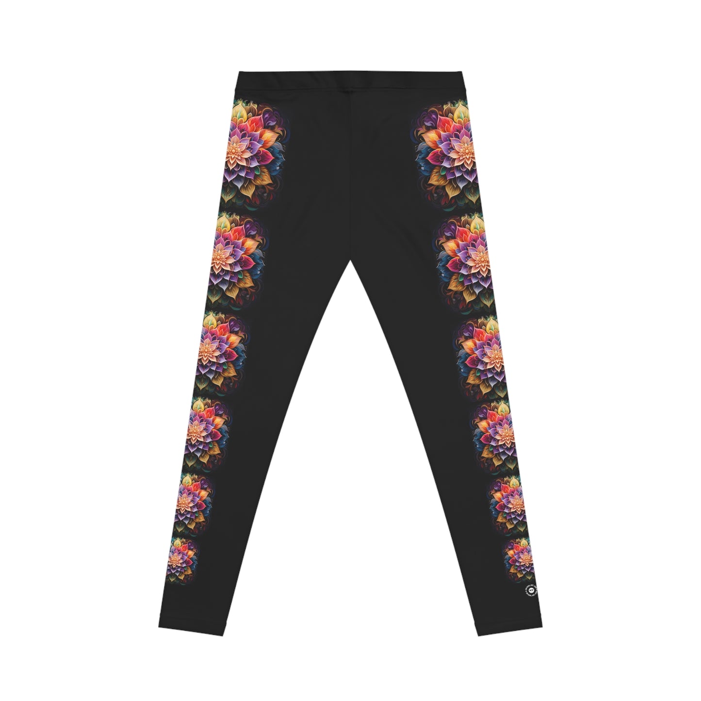 Lotus Mandala Trail - Artistic Leggings