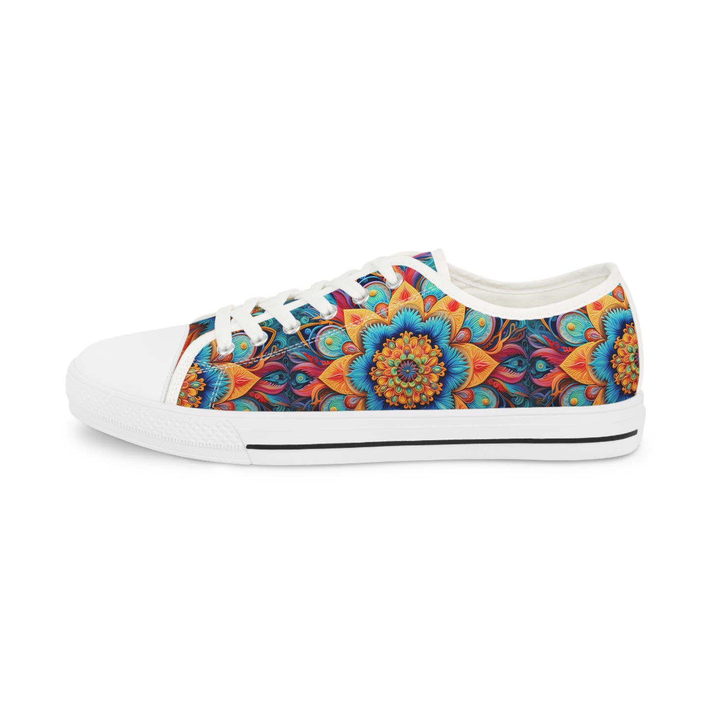 Floral Mandala - Men's Sneakers