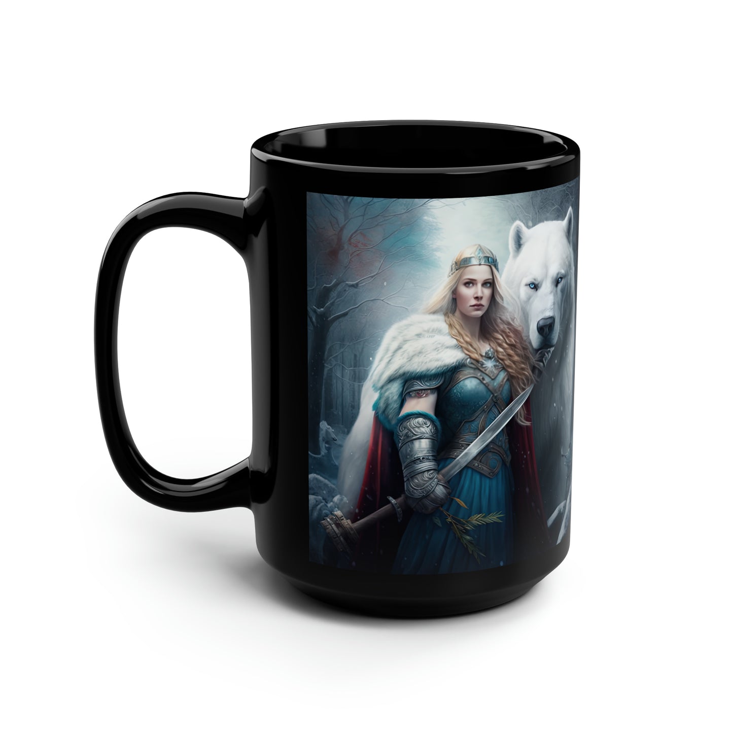 Polar Bear Baroness - Mug Art