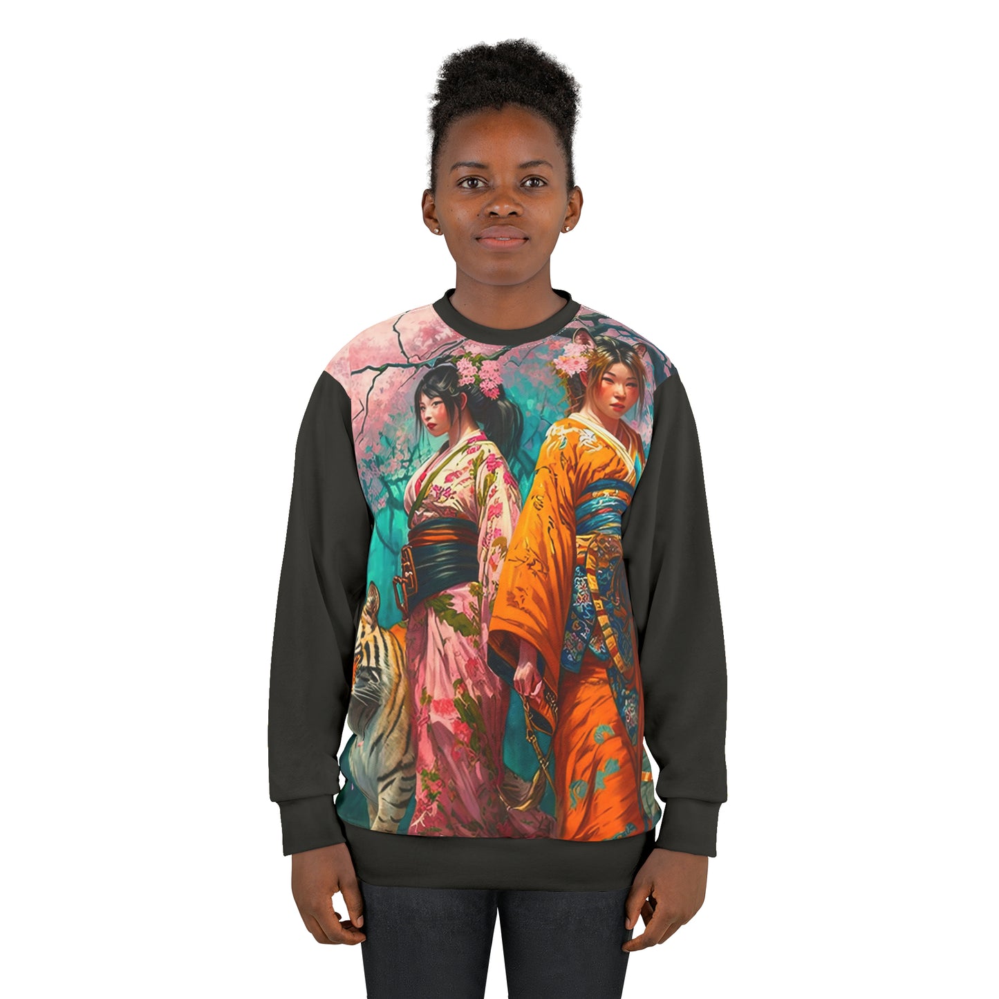 Tiger Geishas - Artistic Sweatshirt