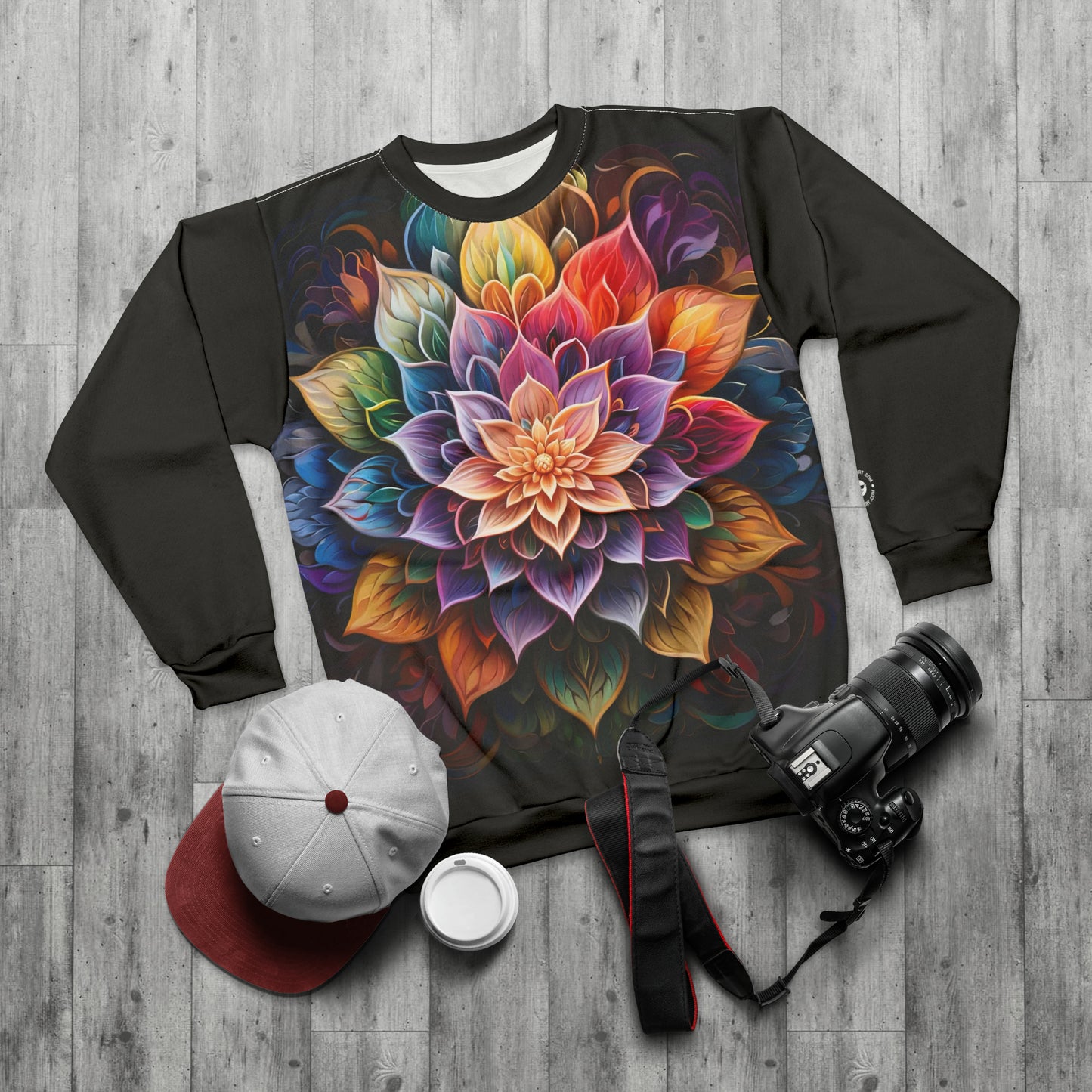 Lotus Mandala - Artistic Sweatshirt