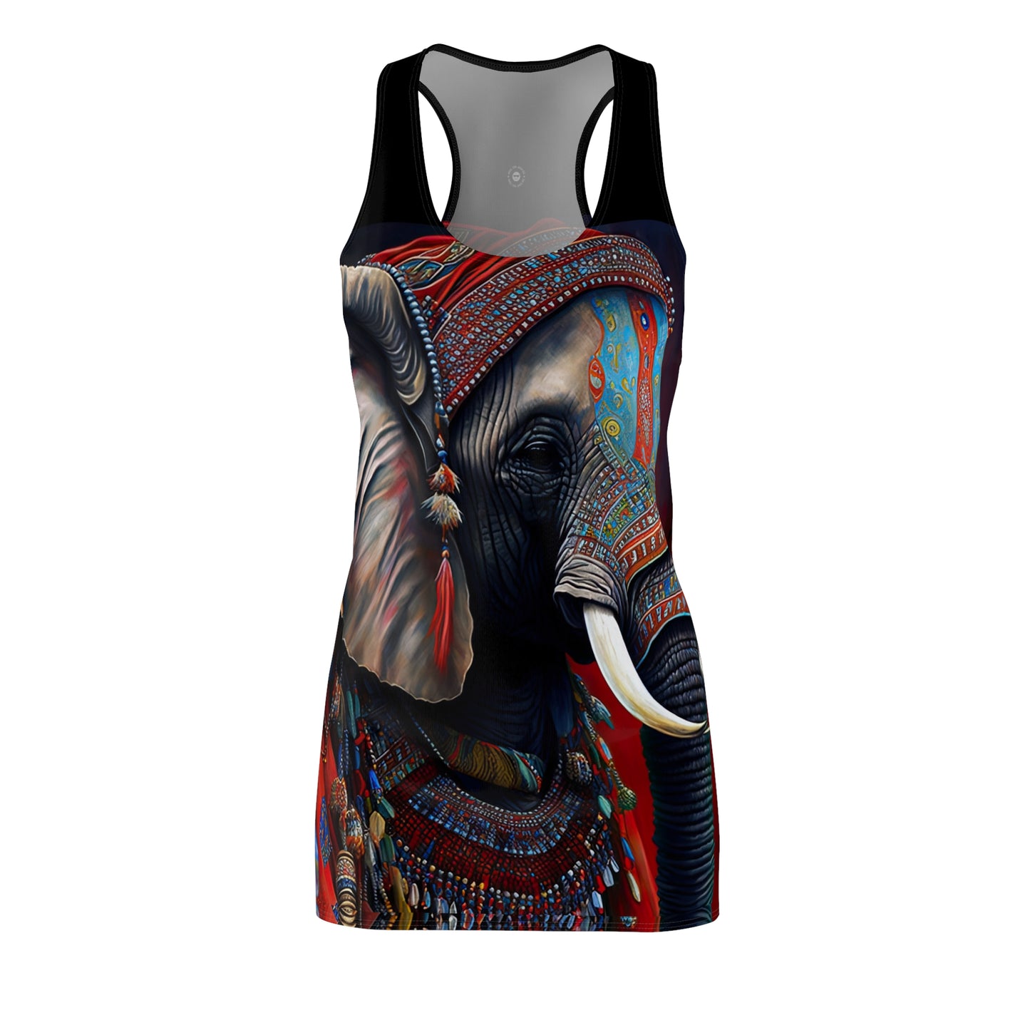 Elephant King - Artistic Racerback Dress