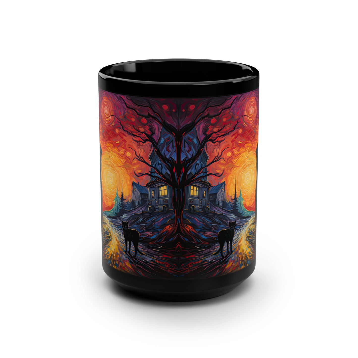 Scary Night - Mug Art